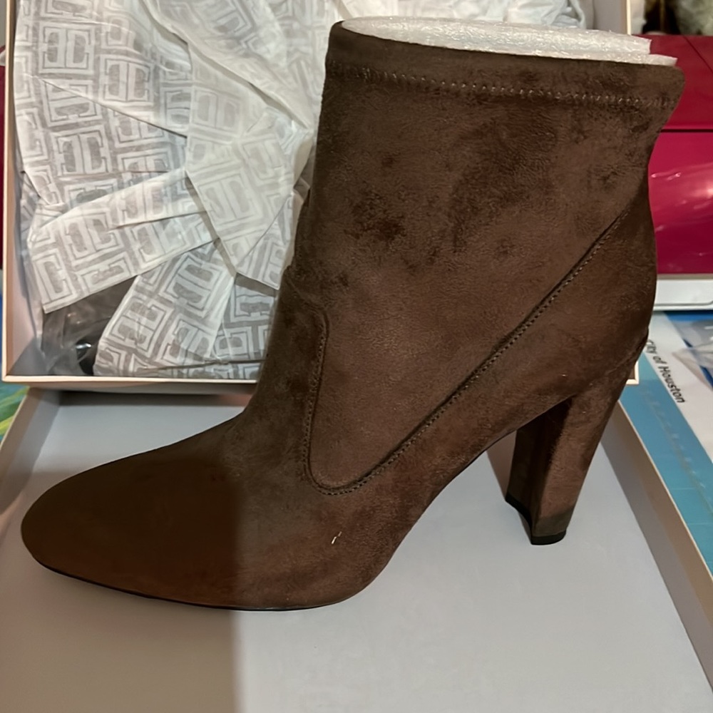 Ivanka Trump “Sharon”Suede Booties - Picture 4 of 5
